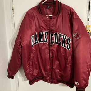 Carolina Gamecocks men’s vintage large puffer type jacket.